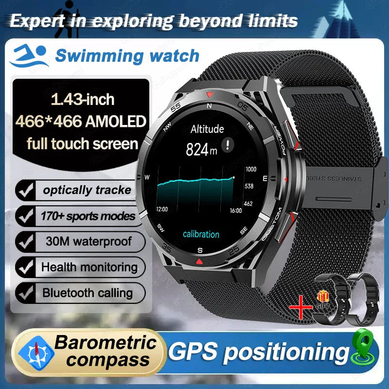 Waterproof GPS Smart Watch