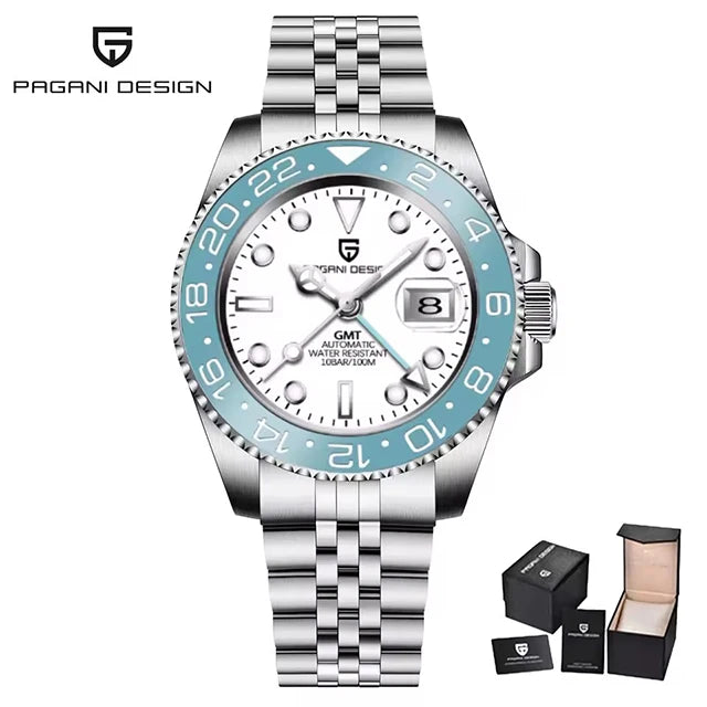 PAGANI DESIGN PD-1662 Men's GMT Automatic Watch