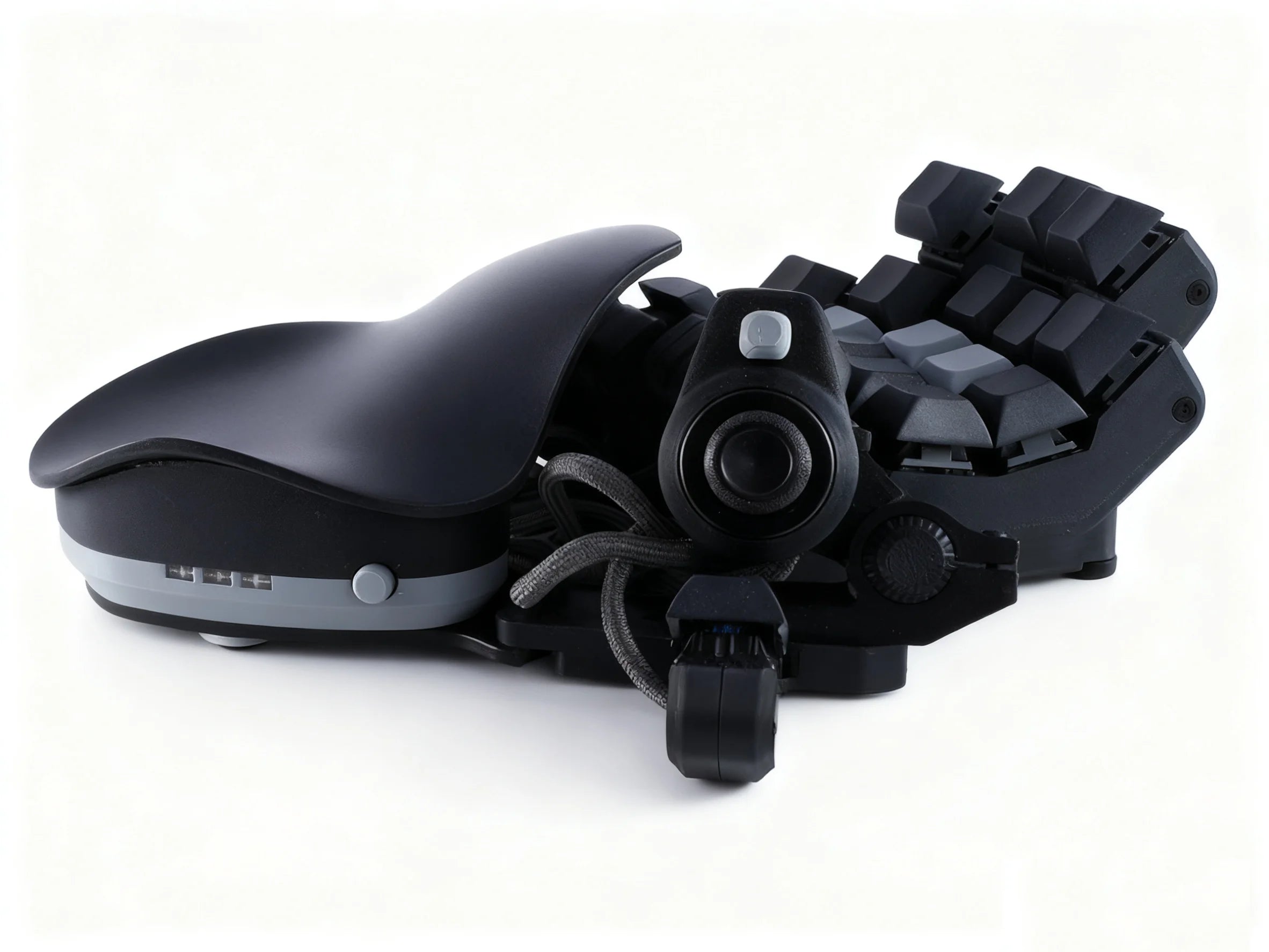 Qianren One-Handed Wired Gaming Keyboard with WASD Joystick