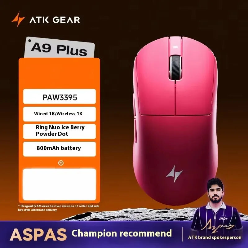 ATK DragonFly A9 Air Wireless Gaming Mouse 42000 DPI 8KHz