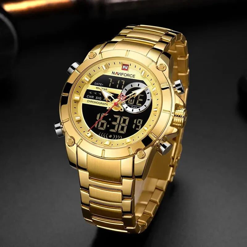 NAVIFORCE NF9163 Military Sports Watch for Men