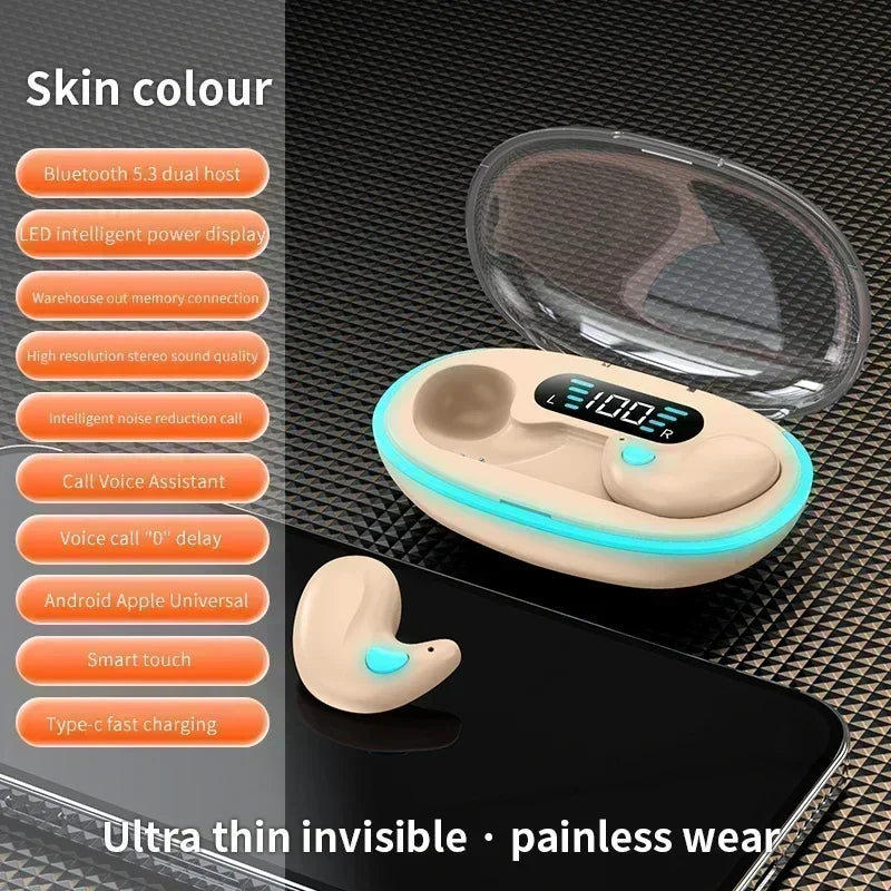 TWS Earphones Noise Reduction Sport Sleep Bluetooth