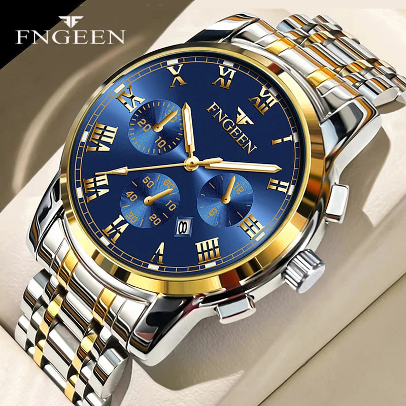 FNGEEN 4006 Men's Business Quartz Watch