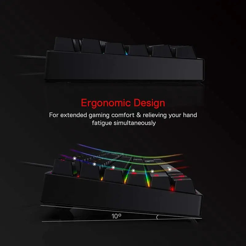 Redragon K582 SURARA 104-Key RGB Mechanical Gaming Keyboard