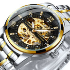 WINNER 528 Men's Skeleton Automatic Watch