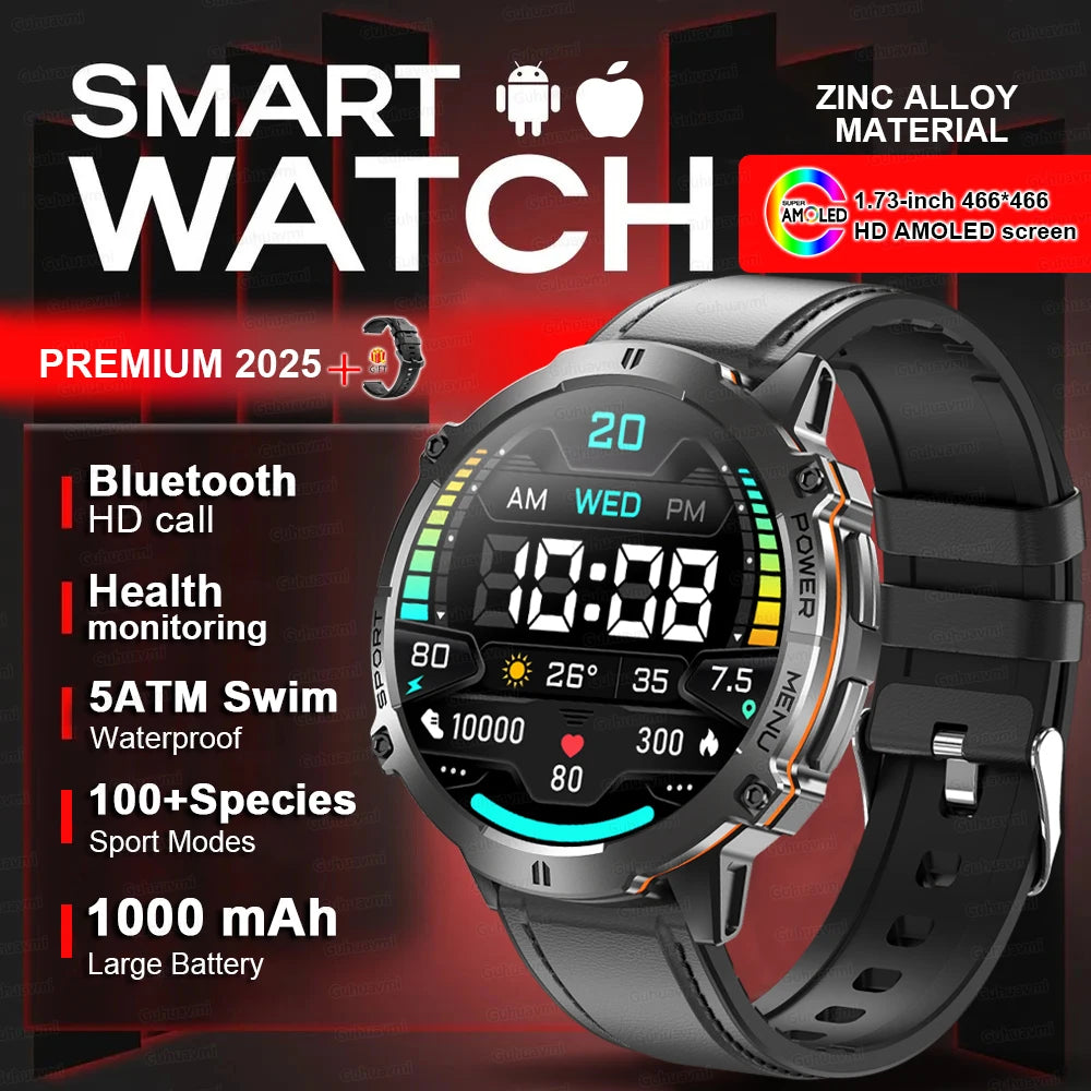 Military GPS Smart Watch – 10ATM