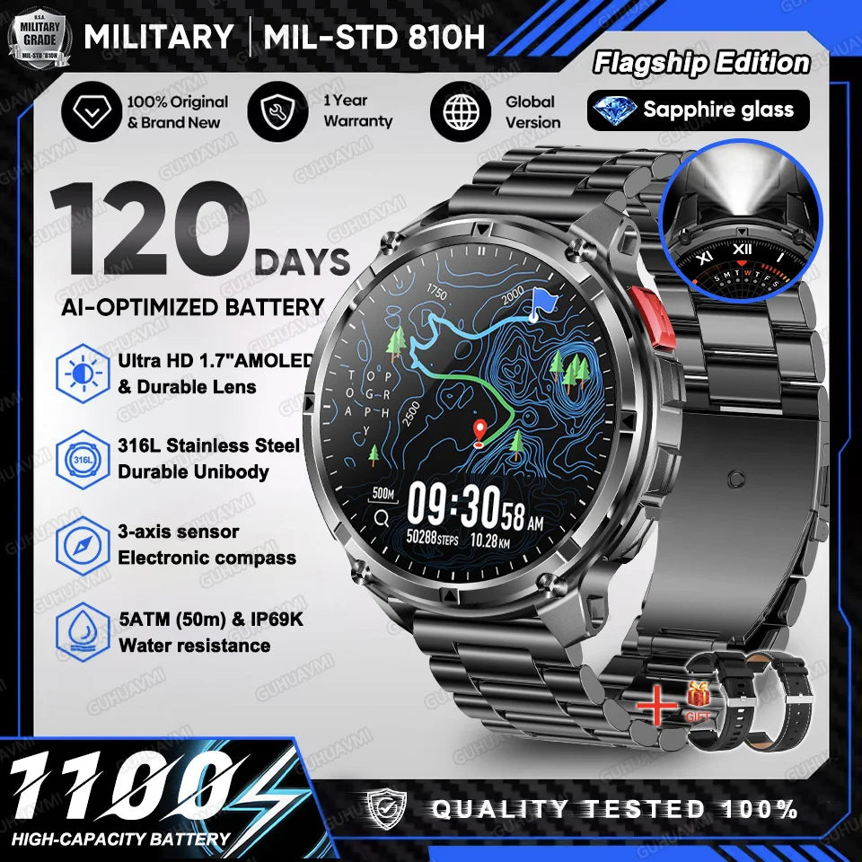 Dual-Band GPS Smart Watch – 5ATM