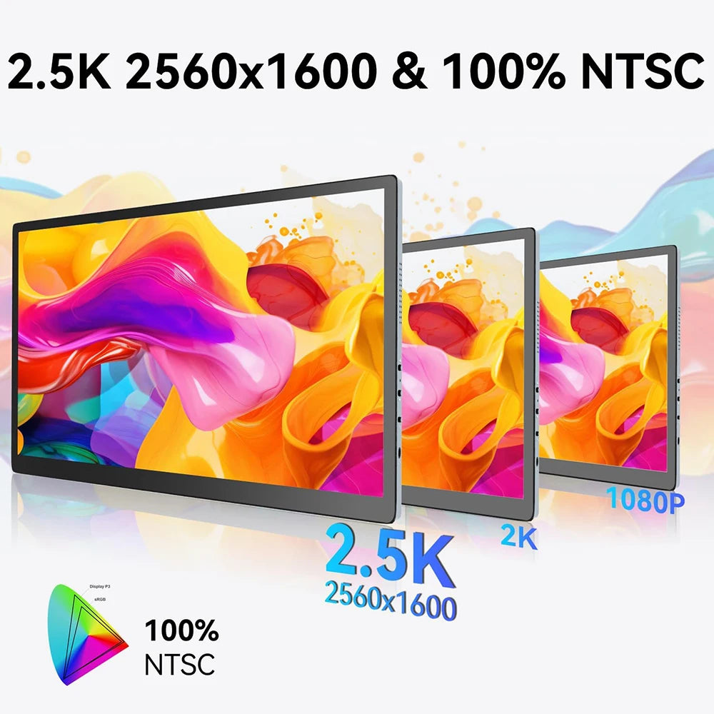 OLED 2.5K 10.5" Portable Touchscreen Monitor