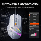 Inphic PG1 RGB Wired Gaming Mouse 12800 DPI 1000Hz