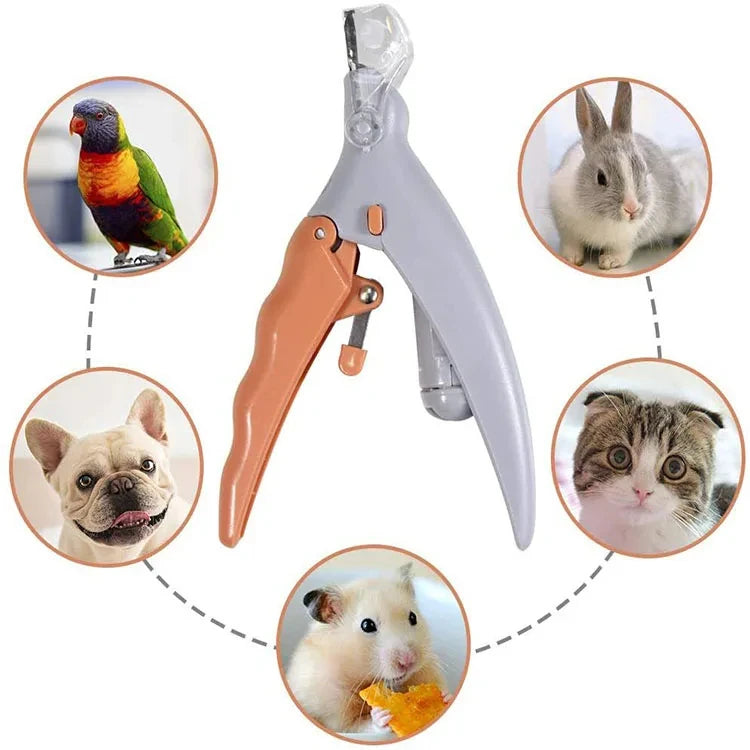Pet Nail Clipper with LED Light – Cat, Dog & Rabbit