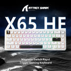 ATTACK SHARK X65 HE 65% Gaming Keyboard 8000Hz RGB
