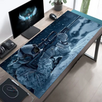 XXL Tactical Gaming Mouse Pad Non-Slip Stitched Edges