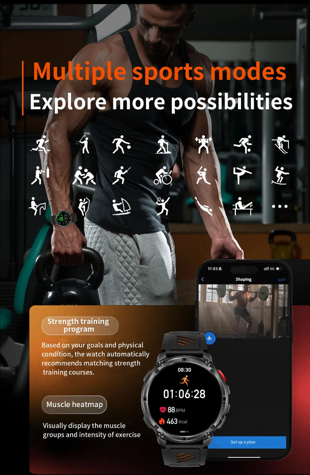 Dual-Band GPS Smart Watch – 5ATM