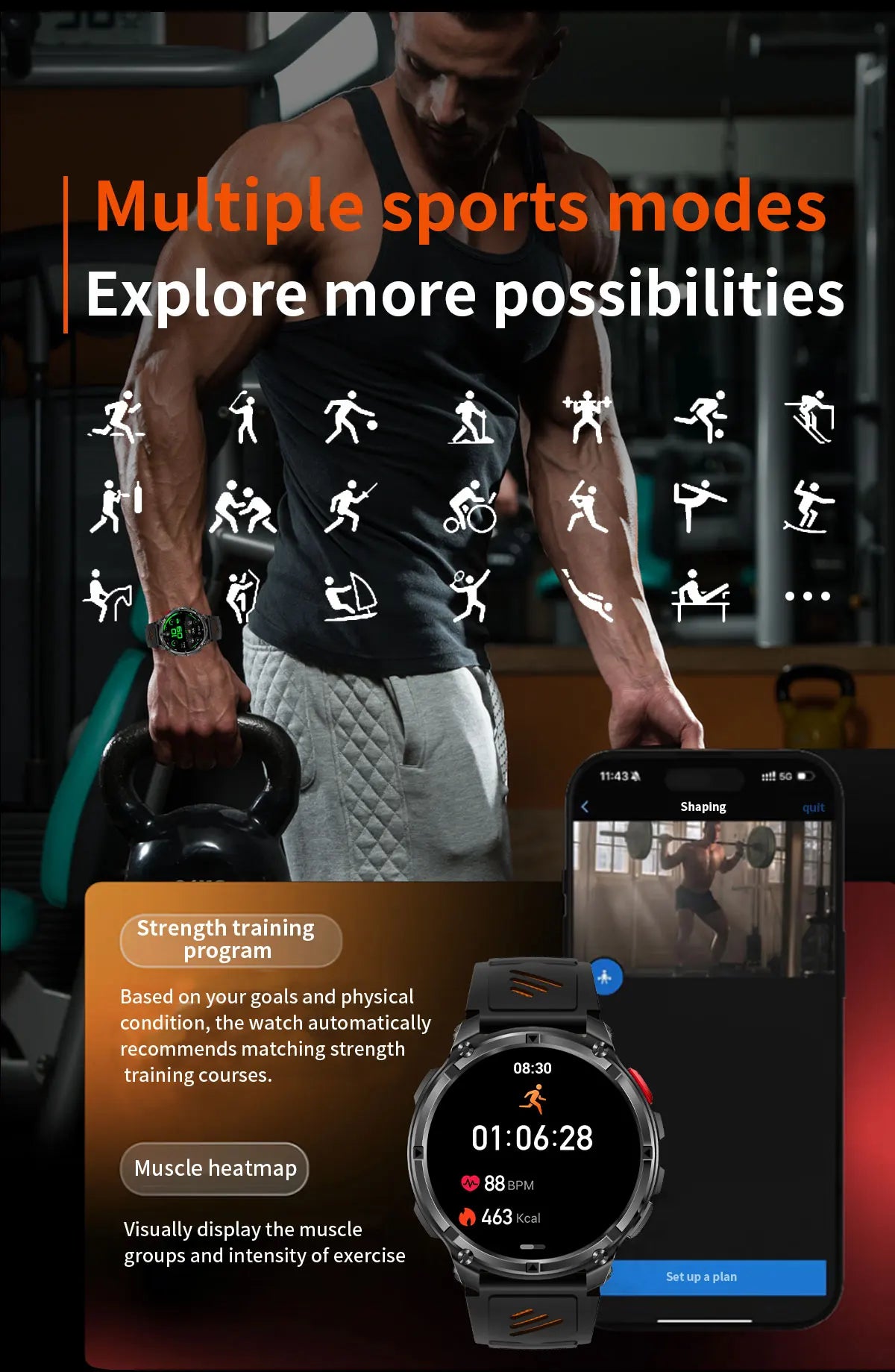 Dual-Band GPS Smart Watch – 5ATM