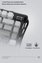 GravaStar K1 75 Tri-Mode Wireless Mechanical Gaming Keyboard