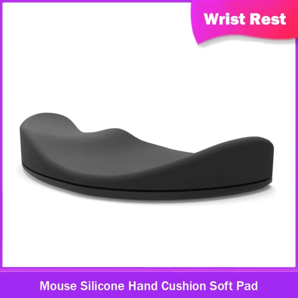 Silicone Mouse Wrist Rest – Ergonomic Palm Support