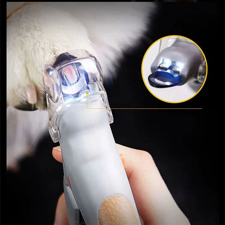Pet Nail Clipper with LED Light – Cat, Dog & Rabbit
