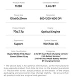 Lenovo Wireless Mouse 2.4G Bluetooth Dual Mode Silent