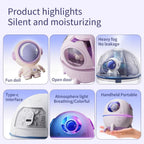 Space Capsule LED Night Light & Humidifier