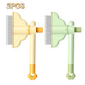 Self-Cleaning Pet Brush – Dog & Cat Grooming Comb