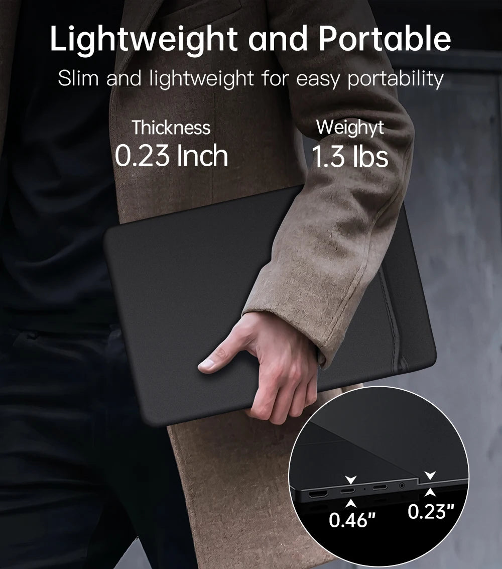 14" 4K OLED Portable Touchscreen Monitor with Stylus