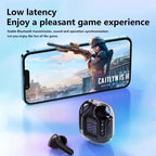 TWS Earphones Noise Cancelling HiFi Transparent Charging Case