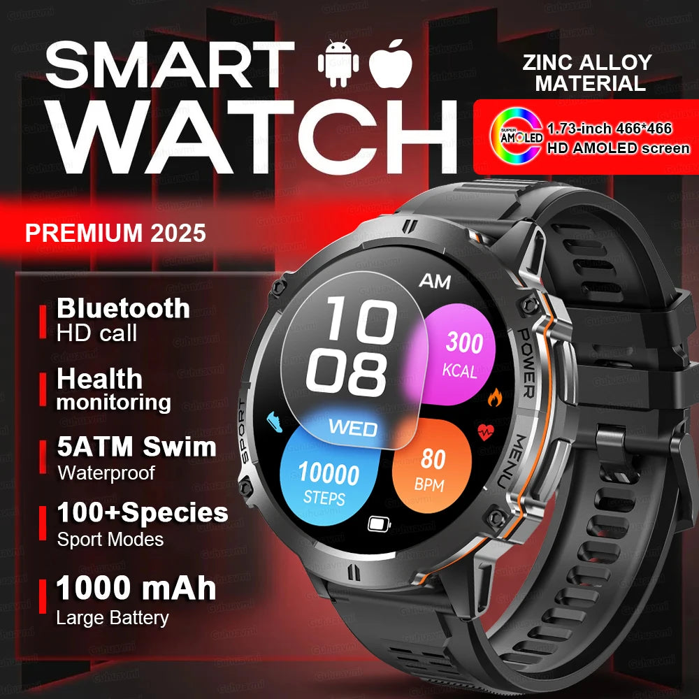Military GPS Smart Watch – 10ATM