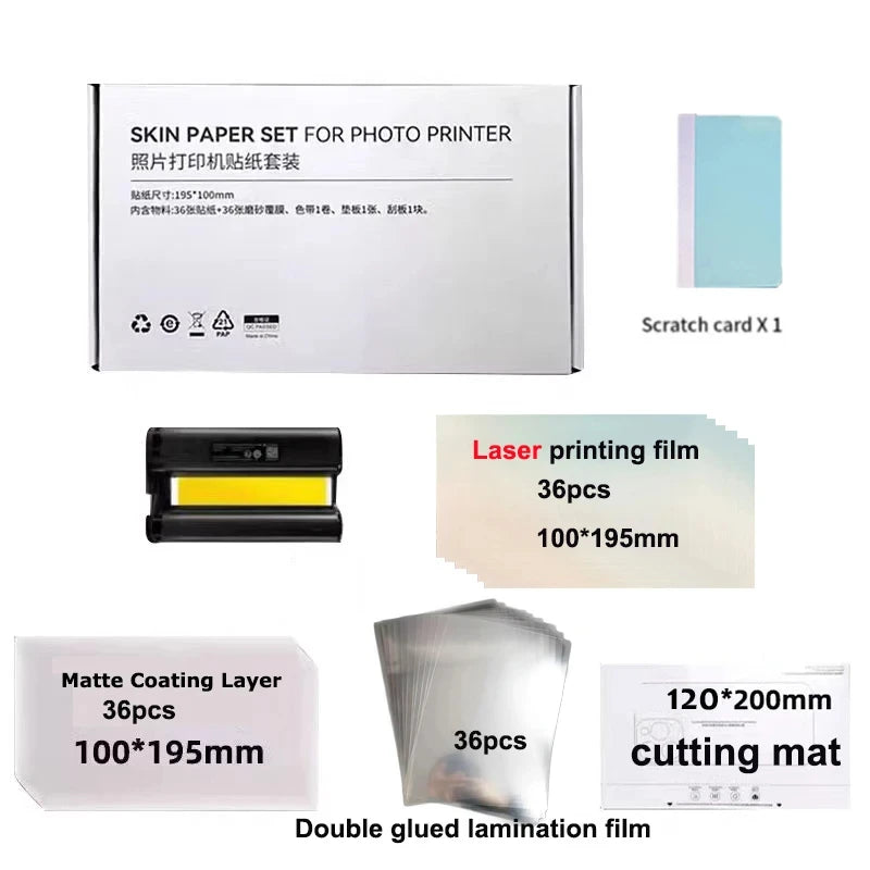 FONLYU Mini Printer DIY Phone Case Kit