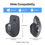 Rapoo MT720PRO Wireless Mouse 12000 DPI NearLink Bluetooth