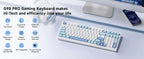 MCHOSE G98 V2 Tri-Mode Wireless Mechanical Gaming Keyboard