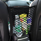 Dog Car Barrier with Safety Mesh & Storage Bag – Back Seat Guard