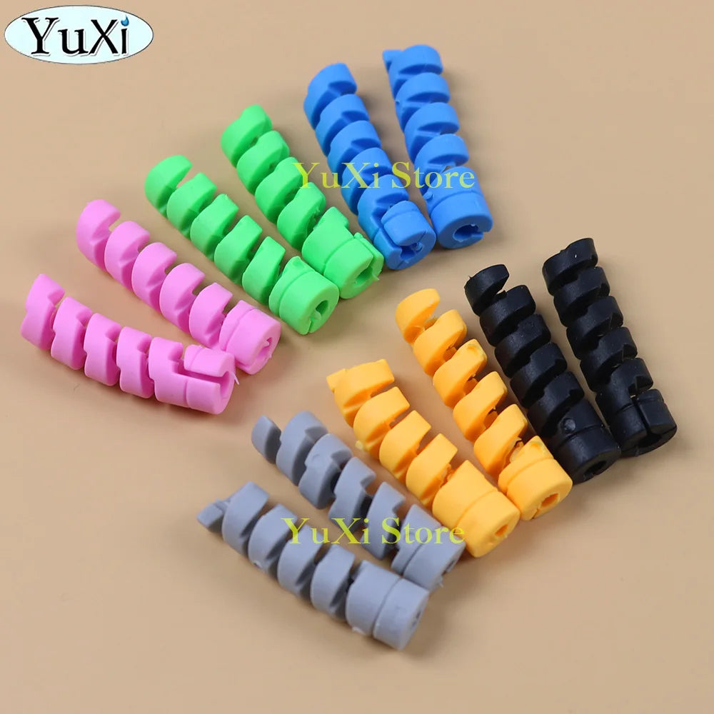 Silicone Spiral Cable Protector Set