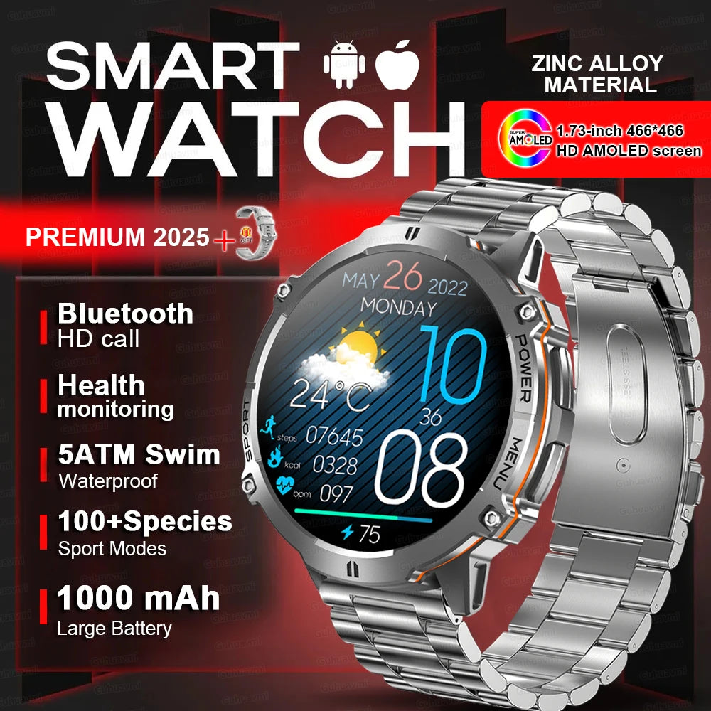Military GPS Smart Watch – 10ATM