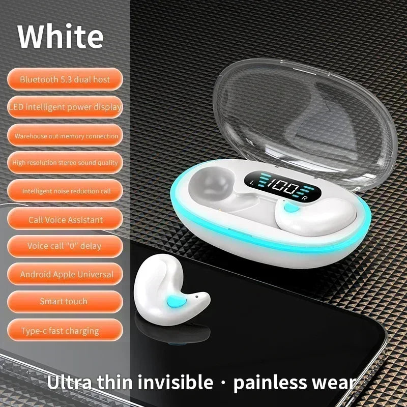 TWS Earphones Noise Reduction Sport Sleep Bluetooth