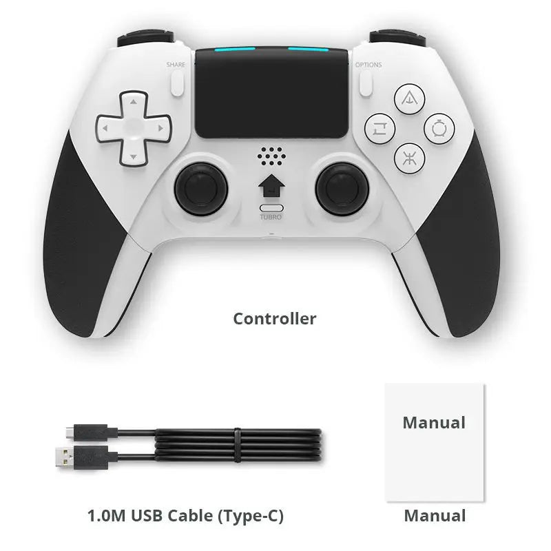 Game Controller For For PS4/PS4 Pro/PS4 Slim, Bluetooth Wireless Gamepad  Console PC Controller Joystick Gaming Accessories