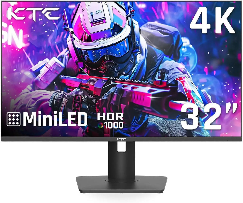KTC 32" 4K Mini LED Monitor Fast IPS 144Hz HDR1000