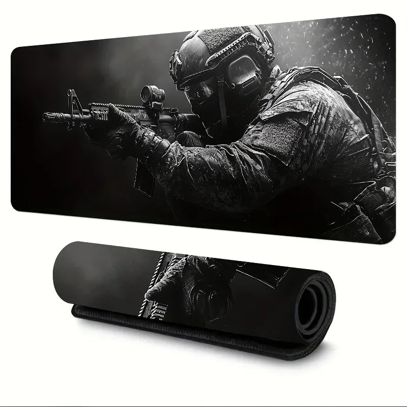 XXL Tactical Gaming Mouse Pad Non-Slip Stitched Edges