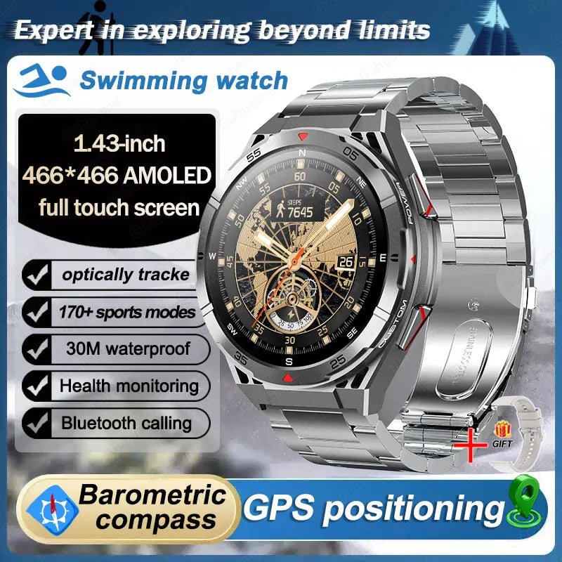 Waterproof GPS Smart Watch