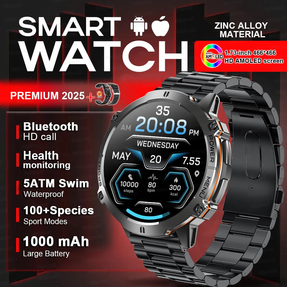Military GPS Smart Watch – 10ATM