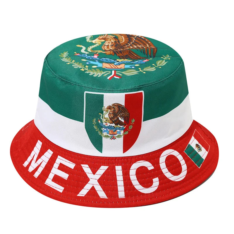 2026 World Cup Reversible Bucket Hat – Soccer Fan Sun Hat