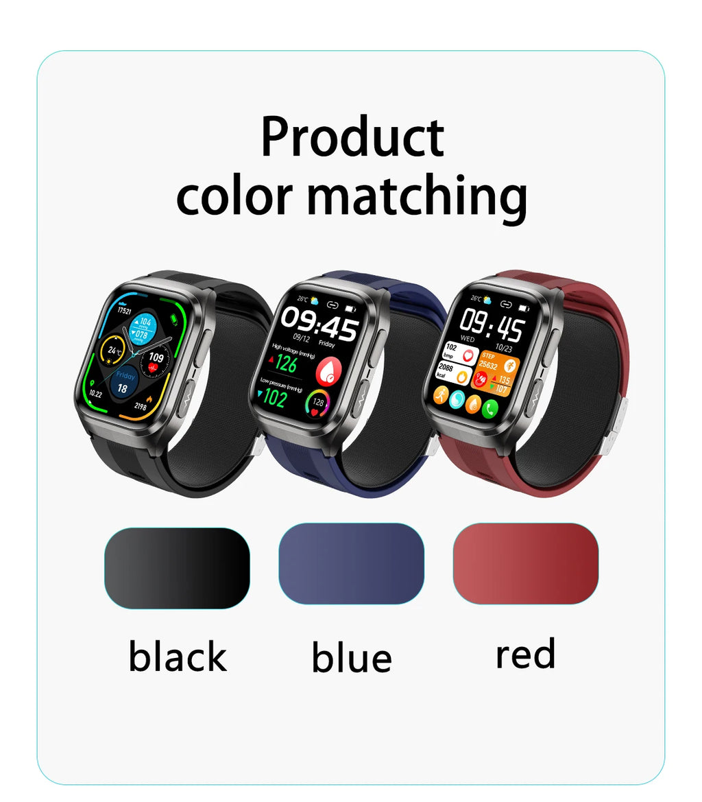 Air Pump Blood Pressure Smart Watch