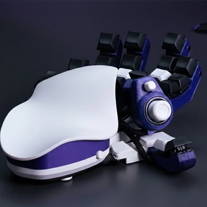 Qianren One-Handed Wired Gaming Keyboard with WASD Joystick