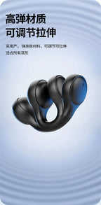 Wireless Clip Ear Headphones Noise Cancelling Sports Gaming