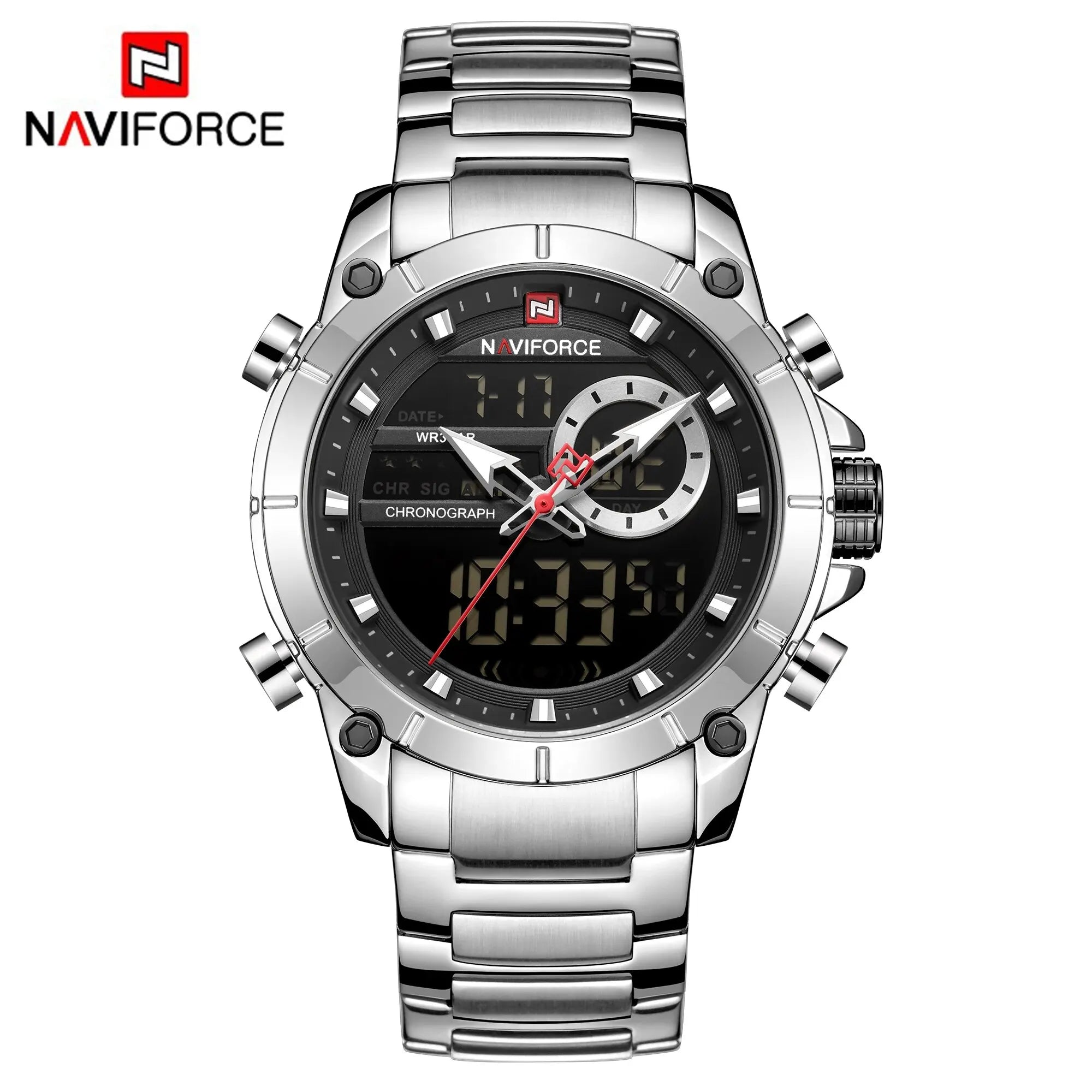 NAVIFORCE NF9163 Military Sports Watch for Men