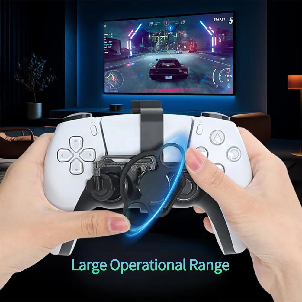 Mini Game Steering Wheel For PS5 For XBOX Game Controller Accessories Racing Games Steering Wheel Replacement Enhanced Gaming