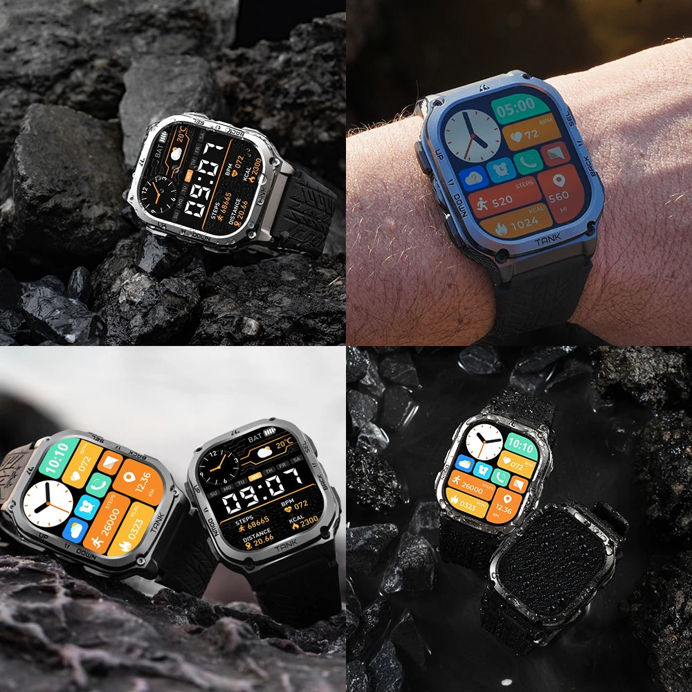 GPS Fitness Smart Watch – 480mAh