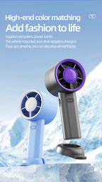Mini USB Handheld Fan – Fast Charging Portable Personal Fan