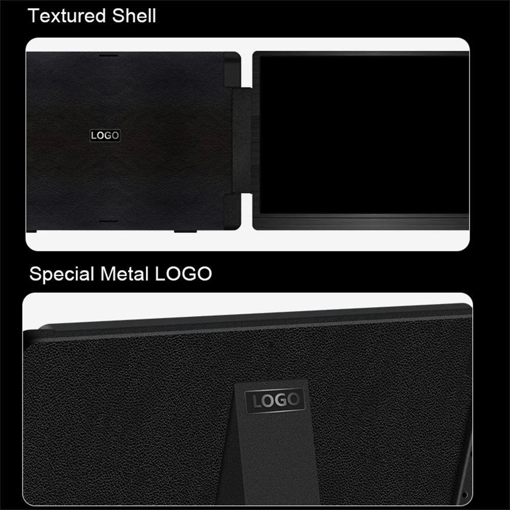 14" FHD IPS Dual Portable Monitor Screen Extender