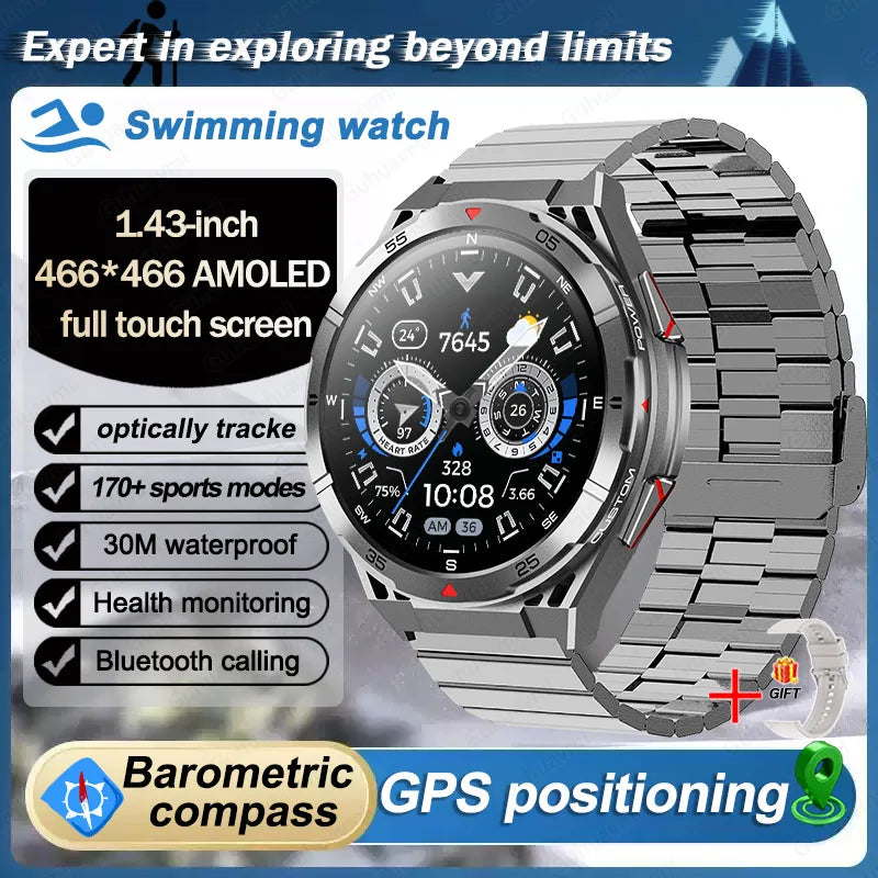 Waterproof GPS Smart Watch