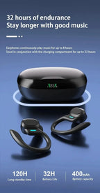 True Wireless Earbuds Ear Hook Sports HiFi Waterproof
